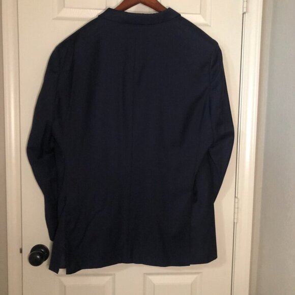 Ralph Lauren for Dillards Men's Navy Blue Suit Blazer 2 Buttons 48R - Picture 6 of 14